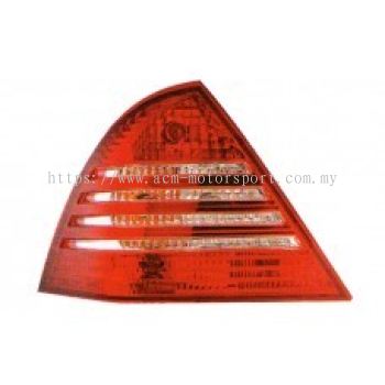 W203 05 Rear Lamp Crystal Red/Clear