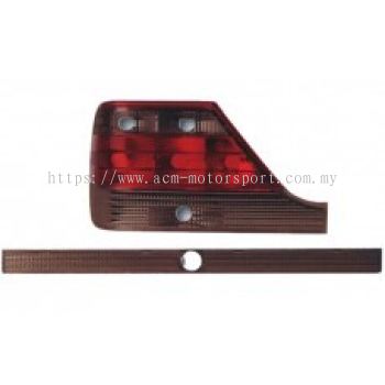 W140 Rear Lamp Crystal Smoke/Red