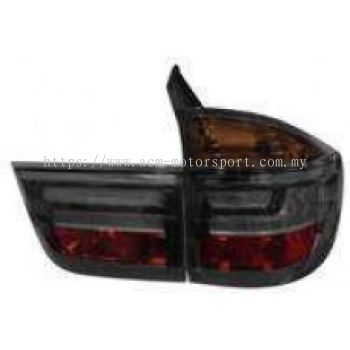 E70 Rear Lamp Crystal LED + Light Bar ( Smoke )