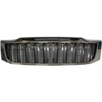 Hilux 12 Front Grille Prado Look Chrome/Grey