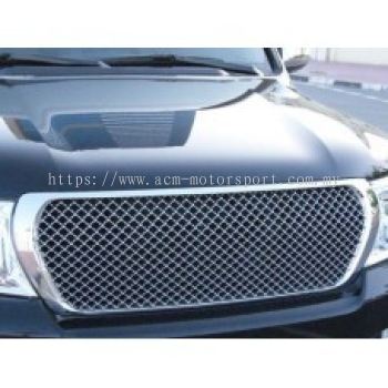 FJ200 Front Grille Bentley Type All Chrome