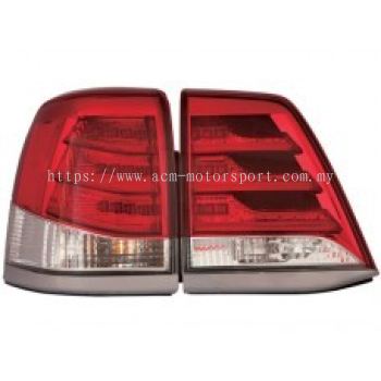FJ200-13 Rear Lamp Crystal LED Red/Clear (LX570 Look)