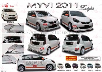 Perodua myvi 2011 AM Bodykit