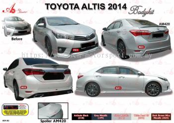  Toyota Altis AM bodykit 2014