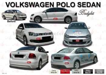  Volkswagen Polo Sedan AM bodykit