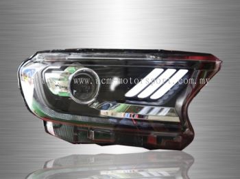 Ford Ranger T6 Facelift Sequential Signal Head Lamp 2017