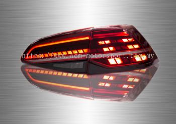  Golf 7 LED Light Bar Sequential Tail Lamp 12-17