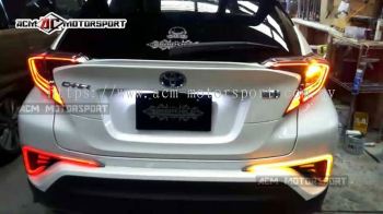 Toyota CHR rear reflector light