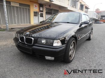 BMW 3-SERIES E36 SEDAN venttec door visor