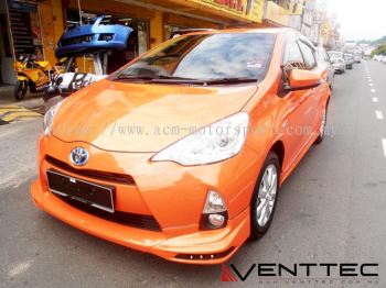 TOYOTA PRIUS C (NHP 10) venttec door visor