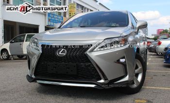 Lexus rx350 to 2016 f sport bumper coversions