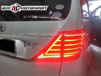 Toyota Vellfire V desgin Led Sequential Signal Tail Lamp