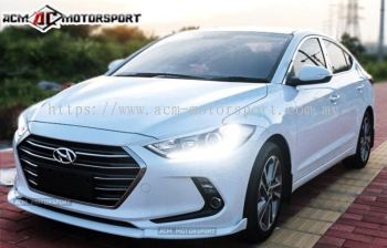 Hyundai Elantra 2017 V1 front lip
