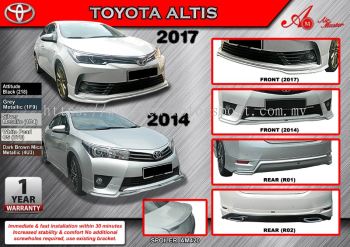Toyota Altis 2017 AM Bodykit