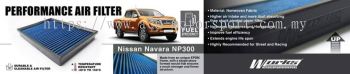 Nissan Navara NP300 Works engineering air filter