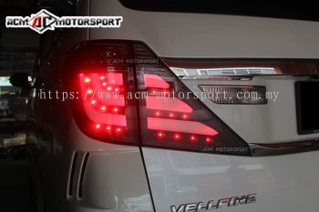 Toyota Vellfire Led Light Bar Sequential Signal Tail Lamp
