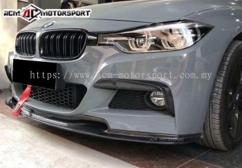 BMW F30 m sport VARIS carbon lip diffuser