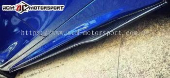 BMW F30 m sport OMS carbon side diffuser