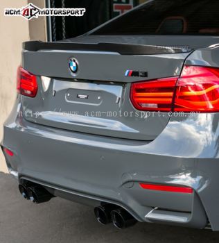 BMW F30 M4 Carbon fiber Trunk Spoiler