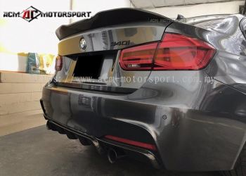 BMW F30 PSM Carbon fiber Trunk Spoiler