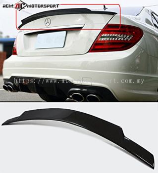 Mercedes benz W204 C74 Style carbon spoiler