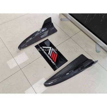 Mercedes benz C-class W205 carbon fiber rear diffuser