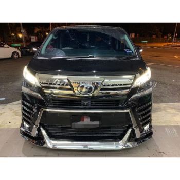 Toyota Vellfire Anh30 2015 to 2018 front bumper bodykit