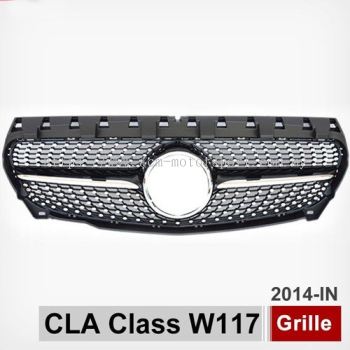 Mercedes Benz CLA grill W117 grill diamond design