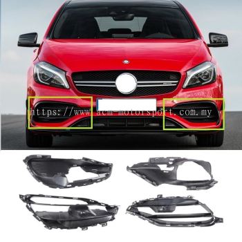 Mercedes benz W176 facelift A45 foglamp cover