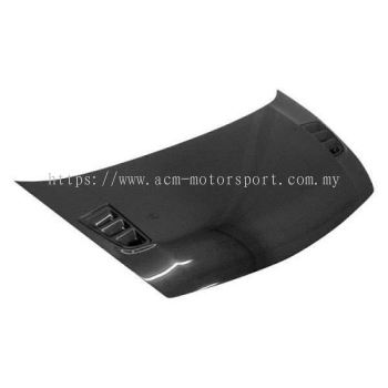 Civic FD `06-`11 Mugen RR Style Front Bonnet Carbon