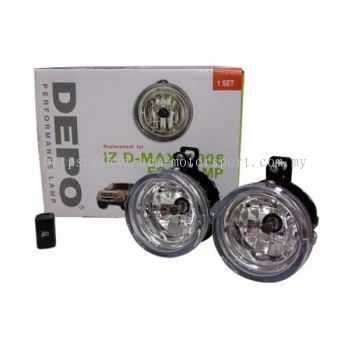 D-Max ��06 Fog Lamp W/Wiring + Switch