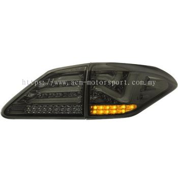 RX `09 Rear Lamp Crystal LED + Light Bar Smoke