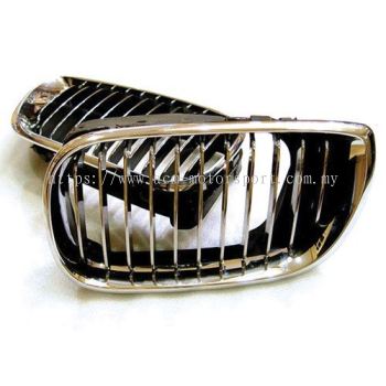 E46 4D `02 Front Grille All Chrome
