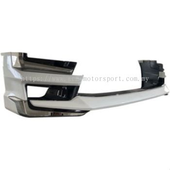 Vellfire `20 M Type Aero Front Lip W/Black Chrome