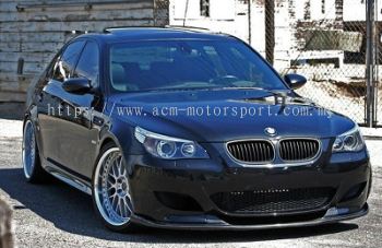 BMW E60 M5 H Style Carbon Fiber Front Lips