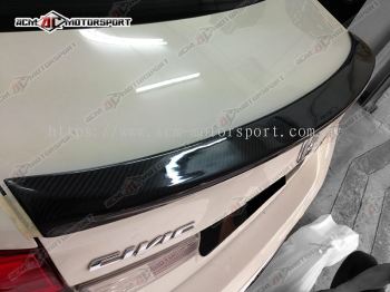 Honda Civic 2012 (FB) Carbon Fiber Boot lip Spoiler Type S