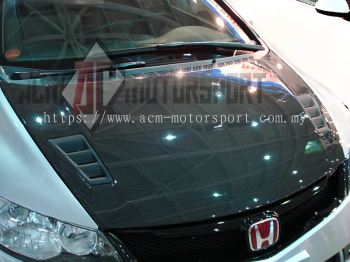 Honda Civic FD Mugen RR Carbon Fiber Bonet