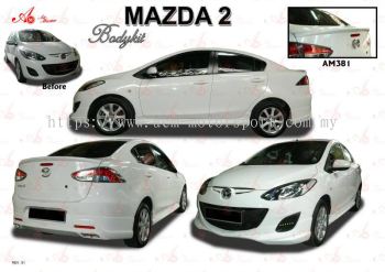 Mazda 2 Sedan AM Style Bodykit