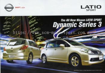 Nissan Lation 2008 Hatchback Dynamic Series 3 Bodykit
