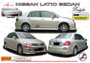 Nissan Latio AM Style Bodykit