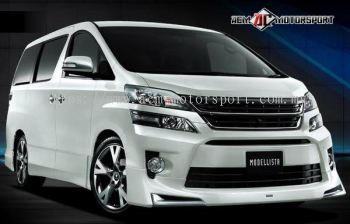 Toyota Vellfire 2013 Facelift Modellista Front Skirt