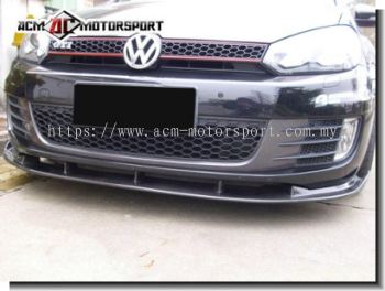Volkswagen GTi Carbon Front Diffuser Lip
