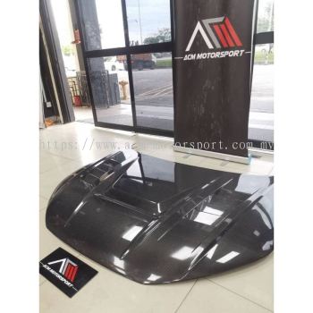 Audi TT Mk3 front hood carbon fiber