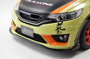 Honda Jazz GK 2014 Js Racing front lips