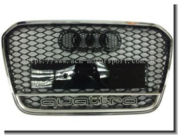 Audi A6 RS grill Gloss black