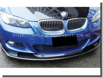 BMW E92 M-sport H style front lips