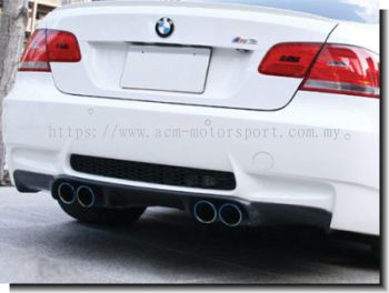 BMW E92 M3 rear bumper diffuser