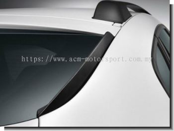BMW X6 rear window spoiler