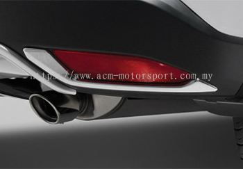 Honda HRV rear bumper chrome garnish