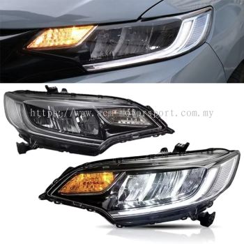 Jazz `15~`20 Head Lamp RS Style W/LED Hi/Low Beam